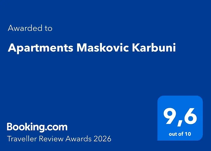 Апартаменты Maskovic Karbuni